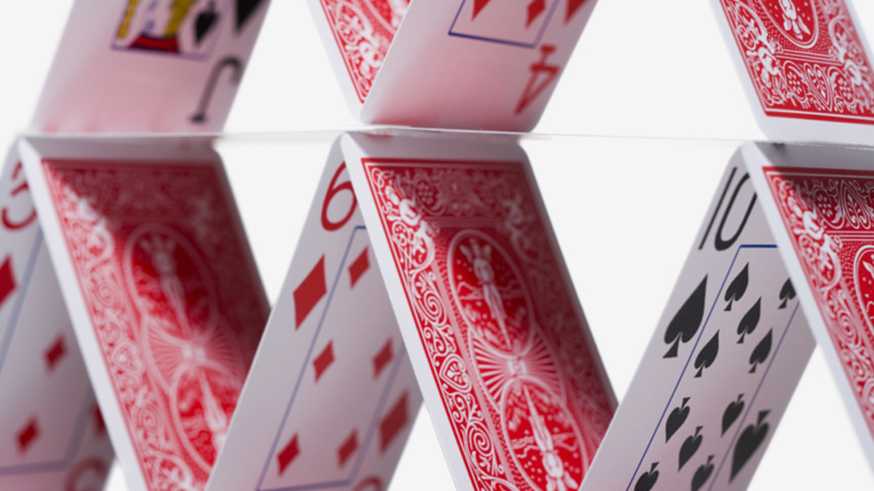 Peter Schiff’s we’re in a Fed built house of cards